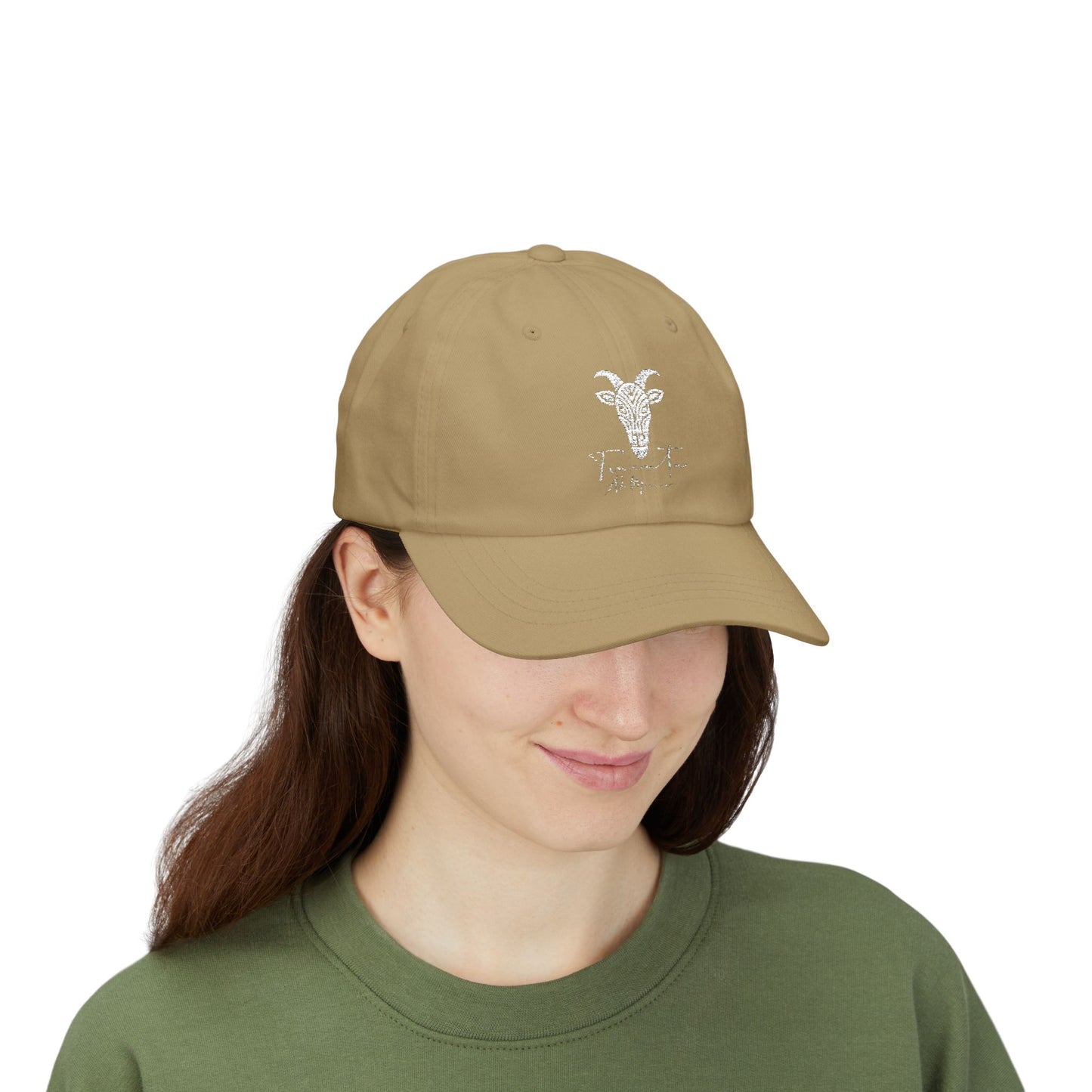TRUCUTU Classic Unisex Cap – White Adjustable Hat | All-Season Casual Style | Everyday Wear | Versatile Gift Idea