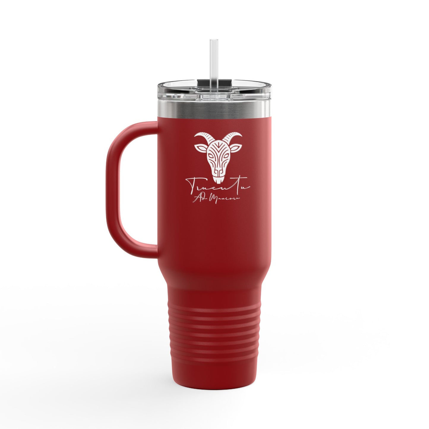 Travel Mug 40oz – Insulated Stainless Steel Tumbler with Leak-Proof Lid & Ergonomic Handle