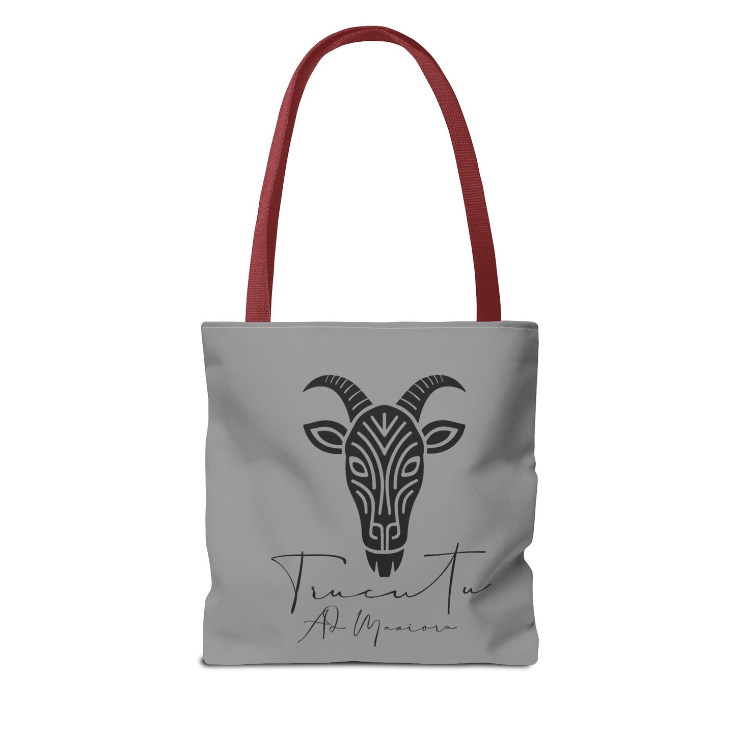 Borsa Tote TRUCUTU con Capra Tribale – Shopper Ecologica, Stile Boho Chic, Idea Regalo per Amanti degli Animali