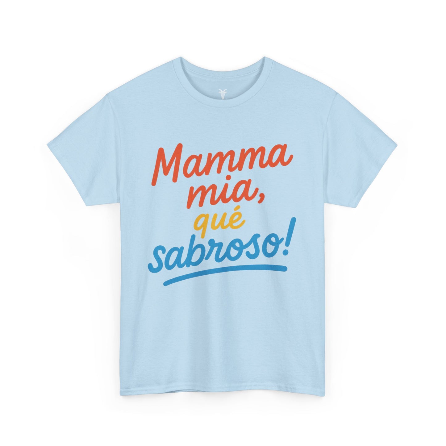 TRUCUTU “Deliciously Fun” Unisex Heavy Cotton Tee – Mamma mia, qué sabroso! | Perfect for Foodies, Casual Wear, Summer Parties & Gifts