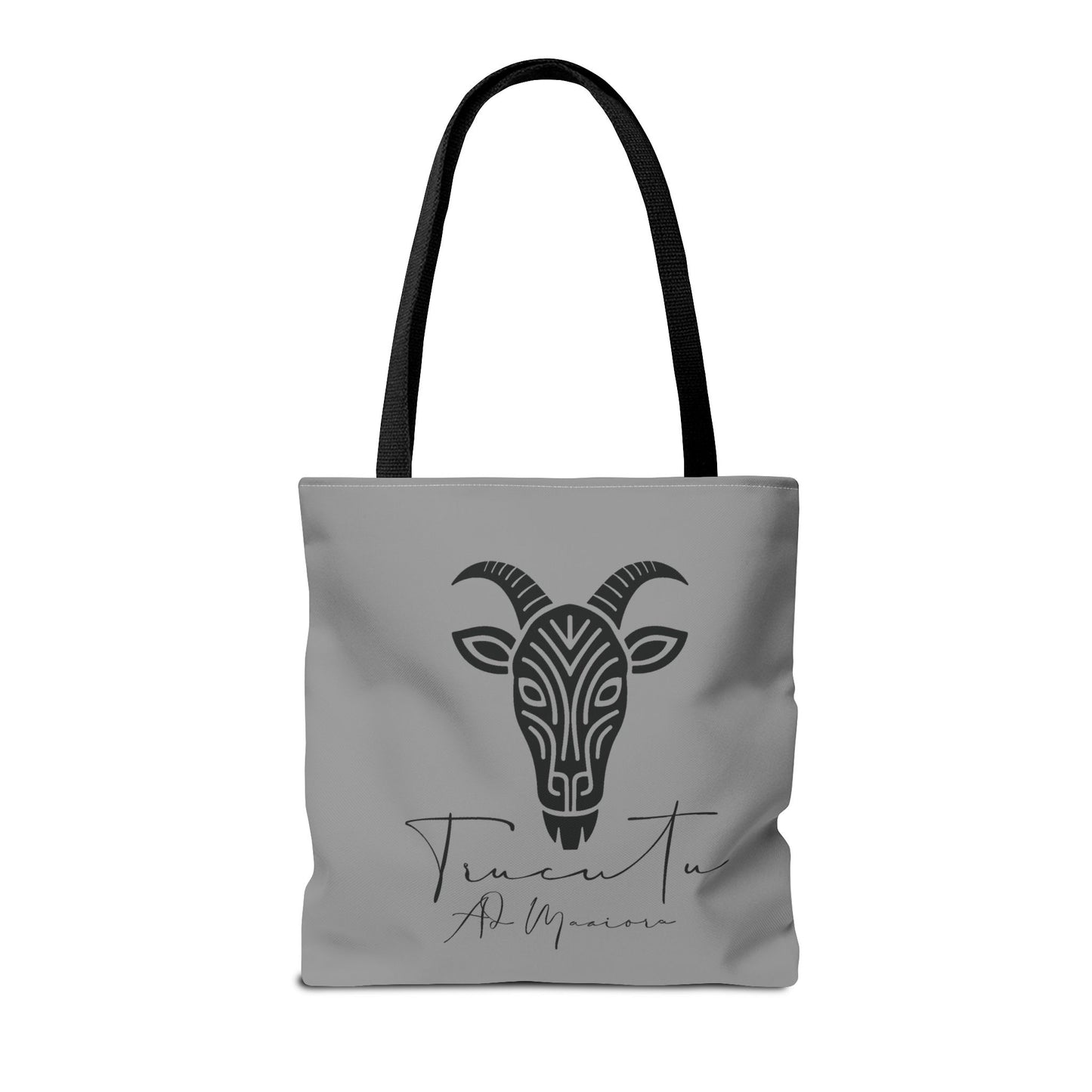 Borsa Tote TRUCUTU con Capra Tribale – Shopper Ecologica, Stile Boho Chic, Idea Regalo per Amanti degli Animali