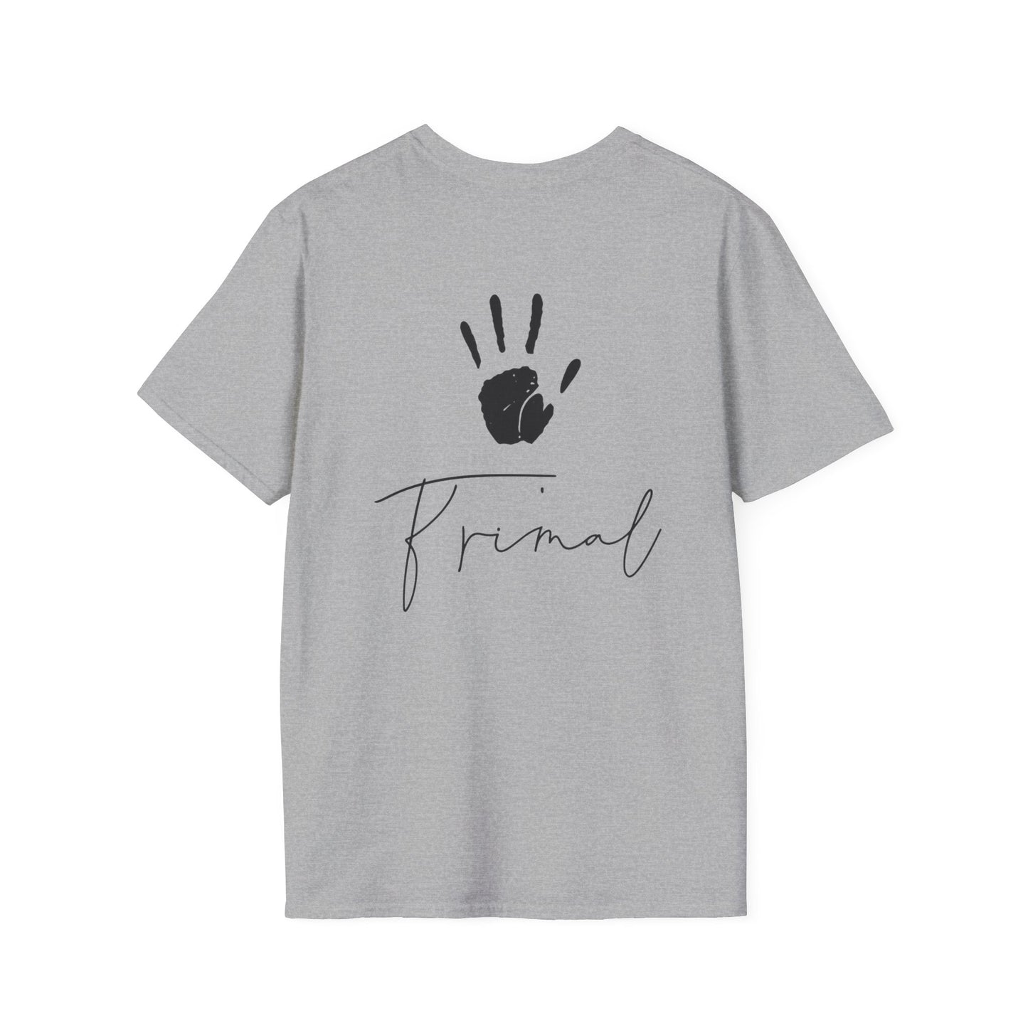 PRIMAL T-Shirt Uomo – Spirito Libero, Stile Essenziale