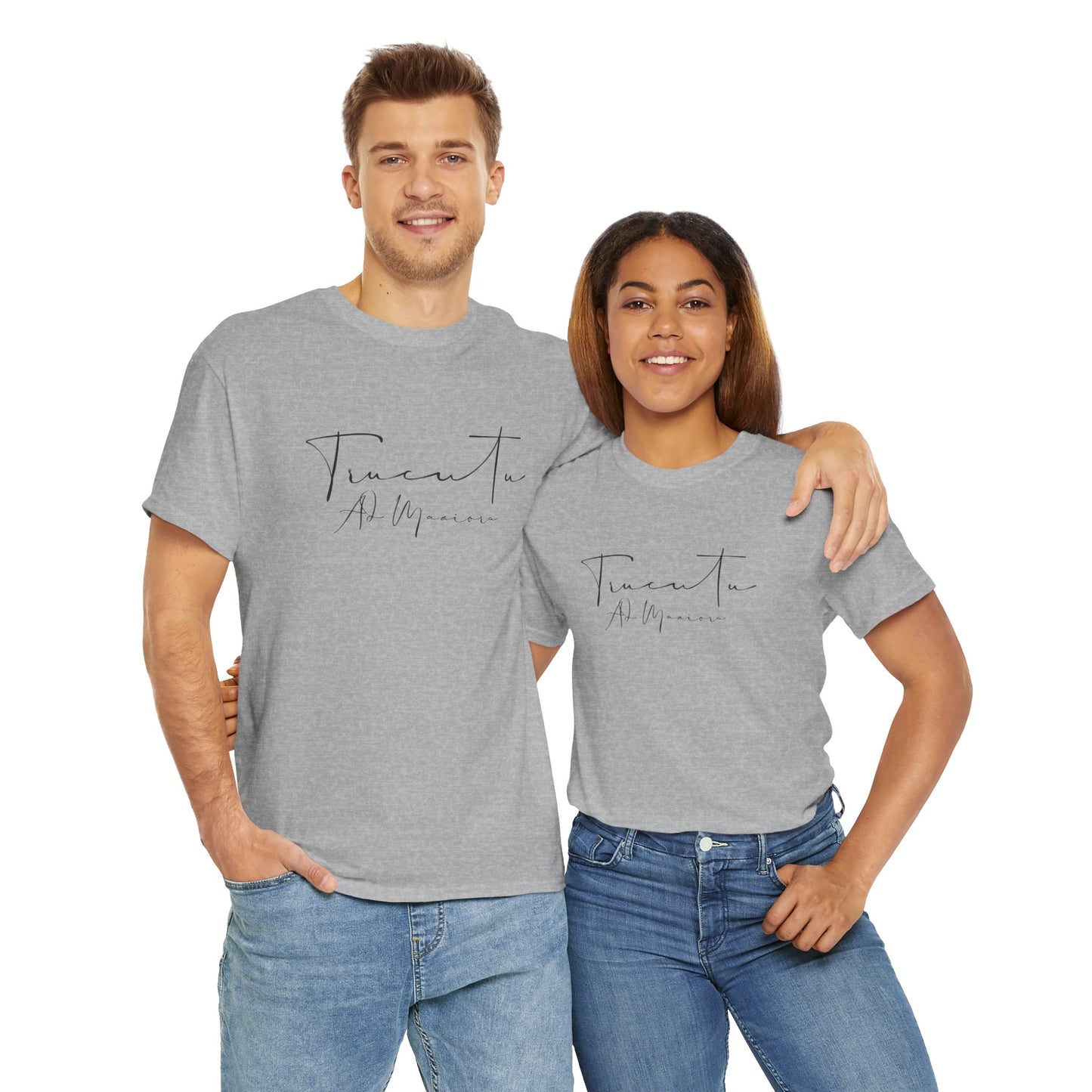 T-shirt Unisex TRUCUTU in Cotone – Grafica Originale per Ogni Giorno | Stile Casual Essenziale | Idea Regalo per Ogni Occasione