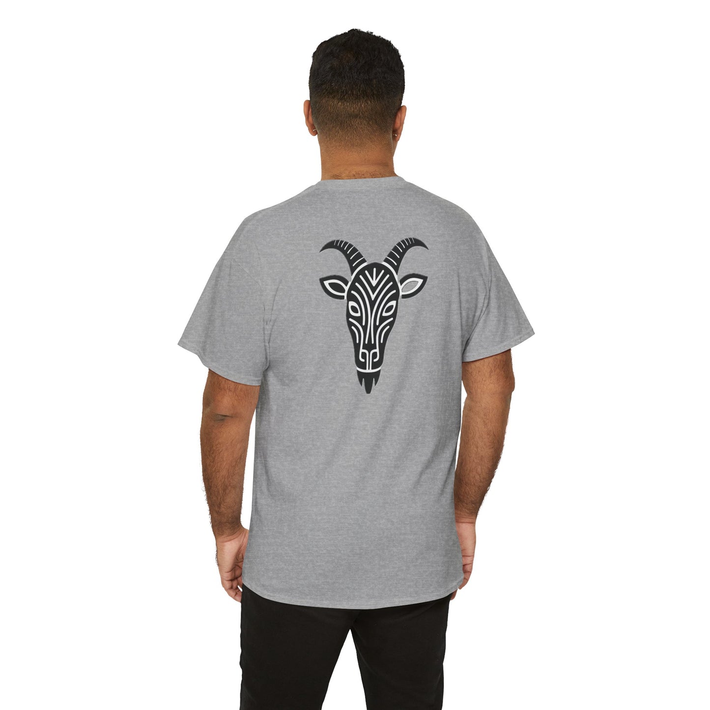 TRUCUTU Bohemian Graphic T-Shirt – Unisex Cotton Shirt | Trendy Animal Logo Print | Festival Wear | Gift for Nature Lovers & Summer Fashion