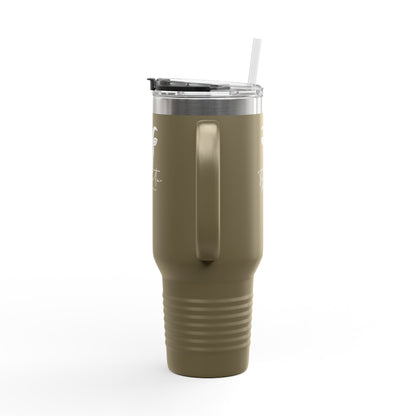 Travel Mug 40oz – Insulated Stainless Steel Tumbler with Leak-Proof Lid & Ergonomic Handle