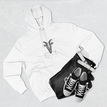 Felpa con Grafica Capra TRUCUTU – Calda in Pile, Design Animale Iconico, Regalo Perfetto per Amanti della Natura, Stile Ribelle ed Eco-Friendly