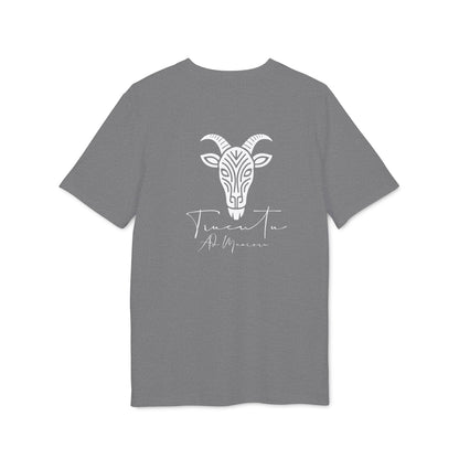 TRUCUTU Unisex T-Shirt – Casual Cotton Logo Shirt with Back Print & Front Signature | Everyday Streetwear Tee