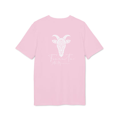 TRUCUTU Unisex T-Shirt – Casual Cotton Logo Shirt with Back Print & Front Signature | Everyday Streetwear Tee