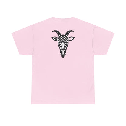 TRUCUTU Bohemian Graphic T-Shirt – Unisex Cotton Shirt | Trendy Animal Logo Print | Festival Wear | Gift for Nature Lovers & Summer Fashion
