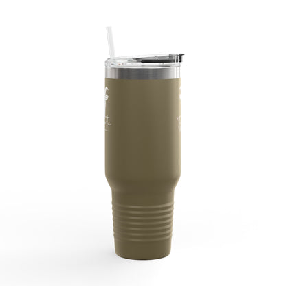 Travel Mug 40oz – Insulated Stainless Steel Tumbler with Leak-Proof Lid & Ergonomic Handle