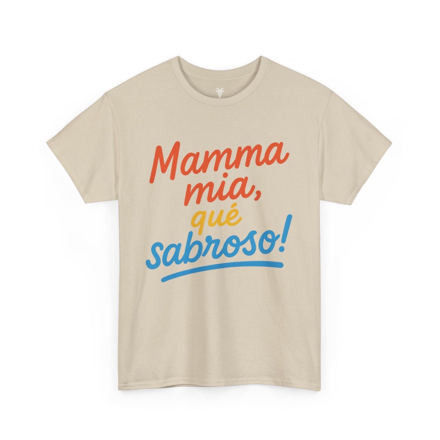 TRUCUTU “Deliciously Fun” Unisex Heavy Cotton Tee – Mamma mia, qué sabroso! | Perfect for Foodies, Casual Wear, Summer Parties & Gifts