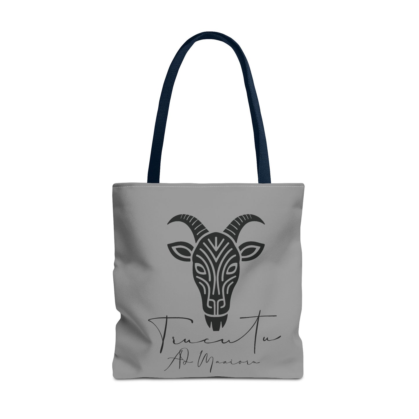 Borsa Tote TRUCUTU con Capra Tribale – Shopper Ecologica, Stile Boho Chic, Idea Regalo per Amanti degli Animali