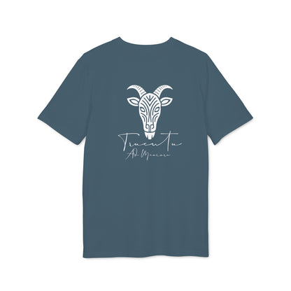 TRUCUTU Unisex T-Shirt – Casual Cotton Logo Shirt with Back Print & Front Signature | Everyday Streetwear Tee
