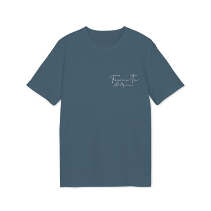 TRUCUTU Unisex T-Shirt – Casual Cotton Logo Shirt with Back Print & Front Signature | Everyday Streetwear Tee