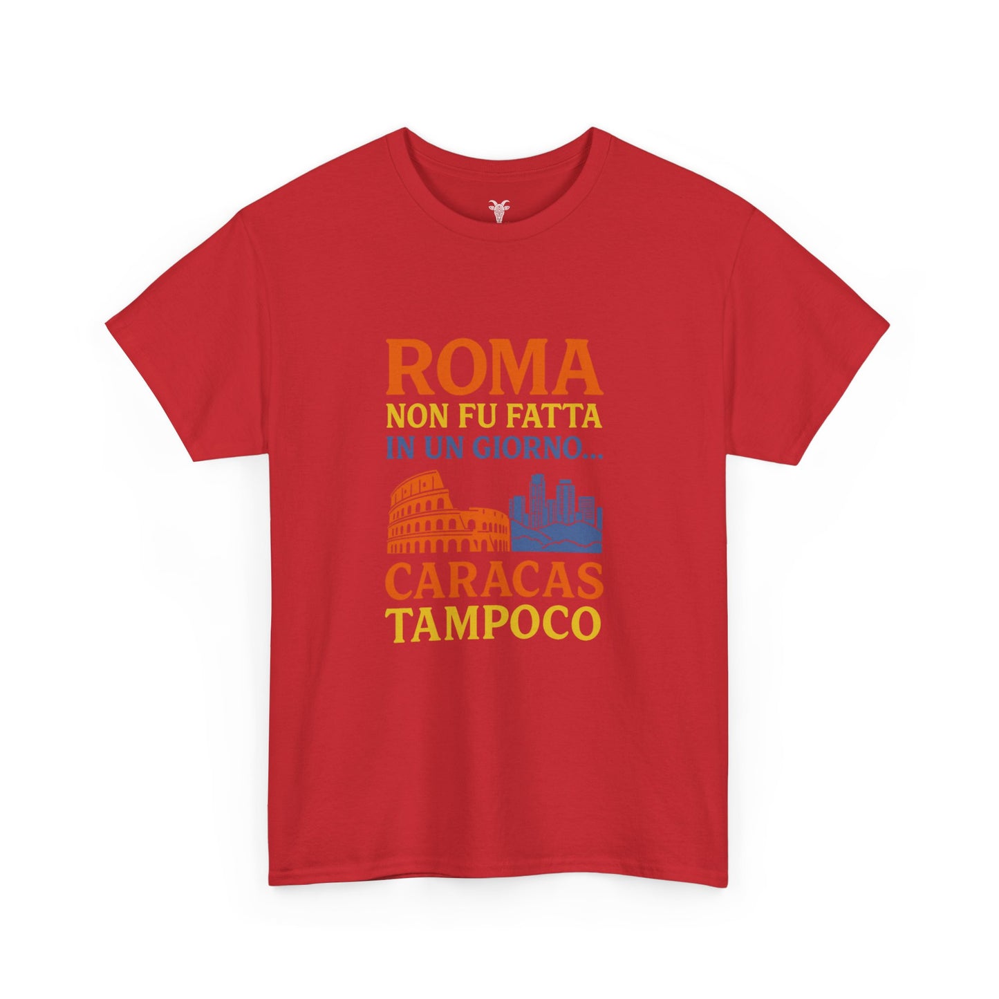TRUCUTU Roma Graphic Tee – Unisex Cotton T-Shirt | Travel Shirt | Italian Pride Gift | Casual Wear Statement Tee