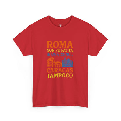 TRUCUTU Roma Graphic Tee – Unisex Cotton T-Shirt | Travel Shirt | Italian Pride Gift | Casual Wear Statement Tee