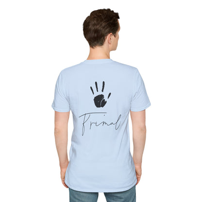 PRIMAL T-Shirt Uomo – Spirito Libero, Stile Essenziale