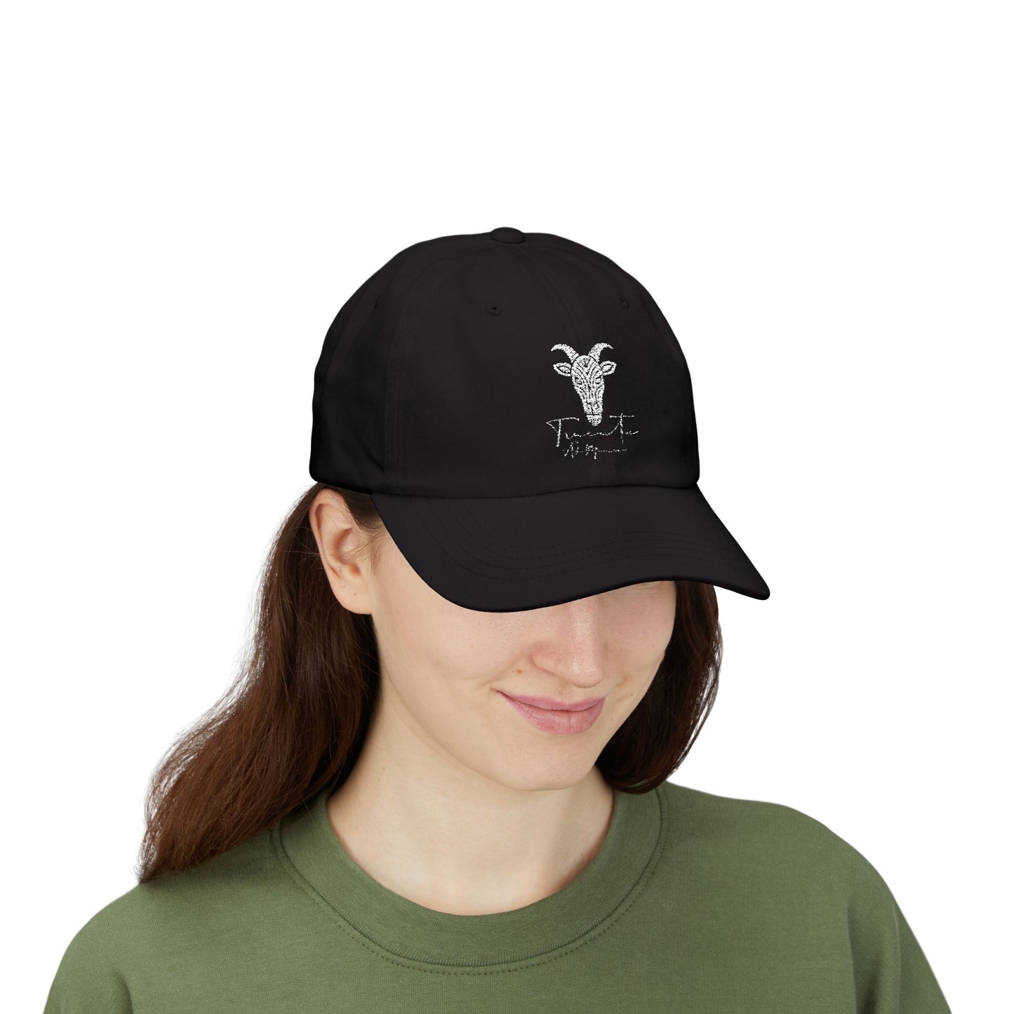 TRUCUTU Classic Unisex Cap – White Adjustable Hat | All-Season Casual Style | Everyday Wear | Versatile Gift Idea