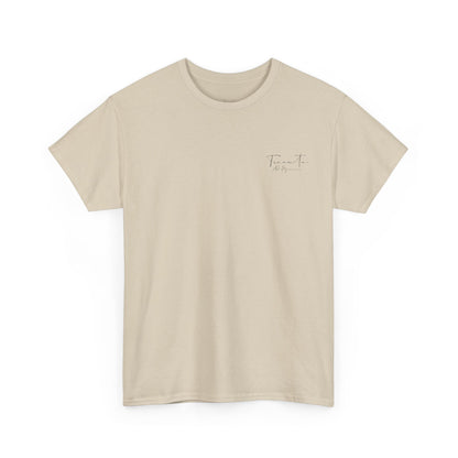TRUCUTU Bohemian Graphic T-Shirt – Unisex Cotton Shirt | Trendy Animal Logo Print | Festival Wear | Gift for Nature Lovers & Summer Fashion
