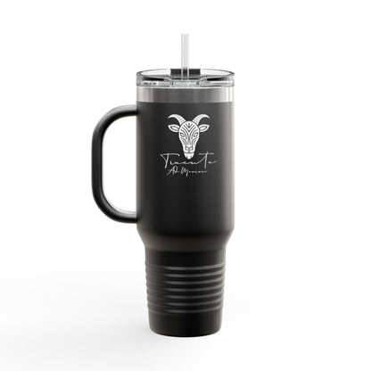 Travel Mug 40oz – Insulated Stainless Steel Tumbler with Leak-Proof Lid & Ergonomic Handle