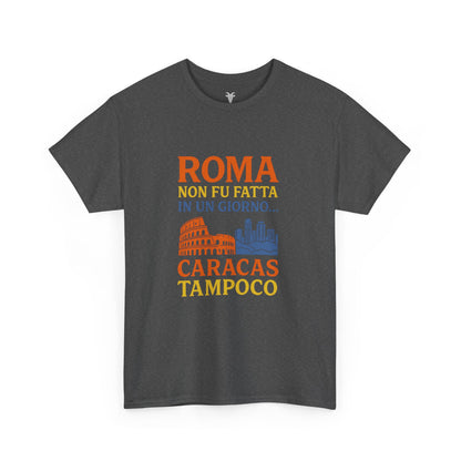 TRUCUTU Roma Graphic Tee – Unisex Cotton T-Shirt | Travel Shirt | Italian Pride Gift | Casual Wear Statement Tee