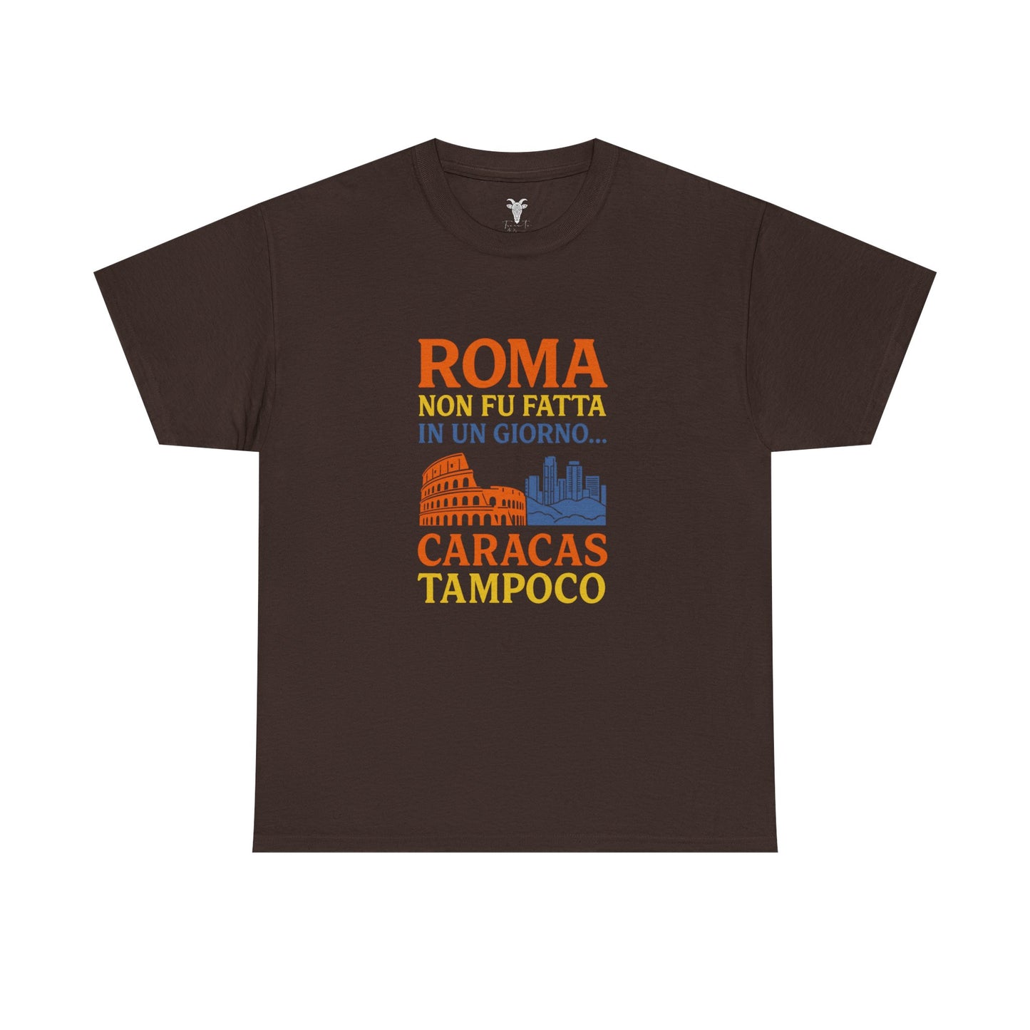 TRUCUTU Roma Graphic Tee – Unisex Cotton T-Shirt | Travel Shirt | Italian Pride Gift | Casual Wear Statement Tee