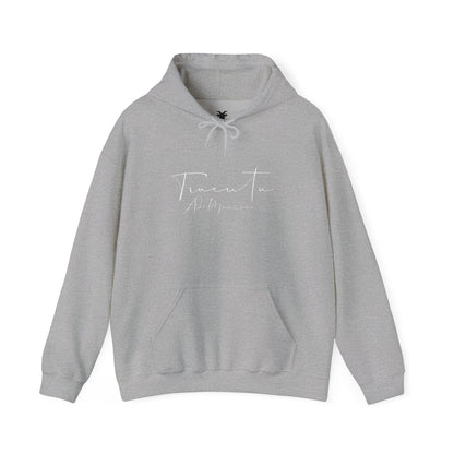TRUCUTU Logo Hoodie – Unisex Pullover with Goat Emblem | Casual Streetwear | Gift for Animal & Nature Lover