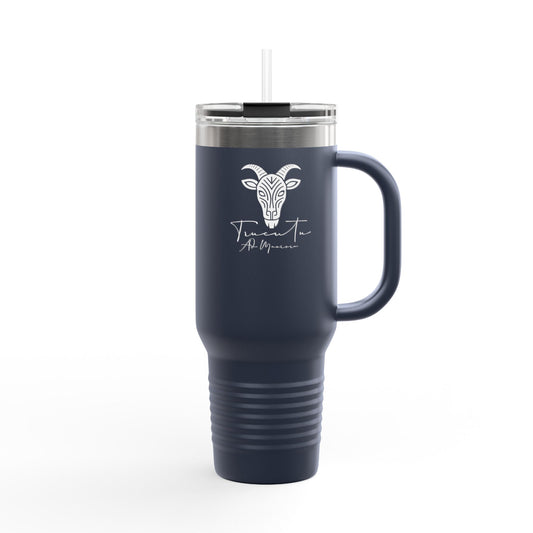 Travel Mug 40oz – Insulated Stainless Steel Tumbler with Leak-Proof Lid & Ergonomic Handle