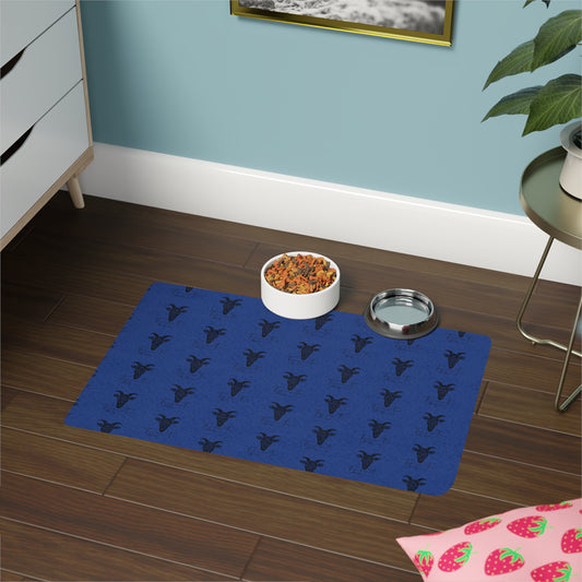 Tappetino Ciotola per Animali TRUCUTU – Antiscivolo 30x45 cm, Minimal per Cani e Gatti | Accessorio Moderno per la Casa