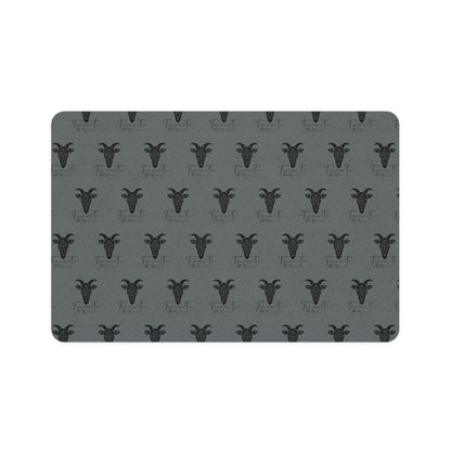 Tappetino Ciotola per Animali TRUCUTU – Antiscivolo 30x45 cm, Minimal per Cani e Gatti | Accessorio Moderno per la Casa