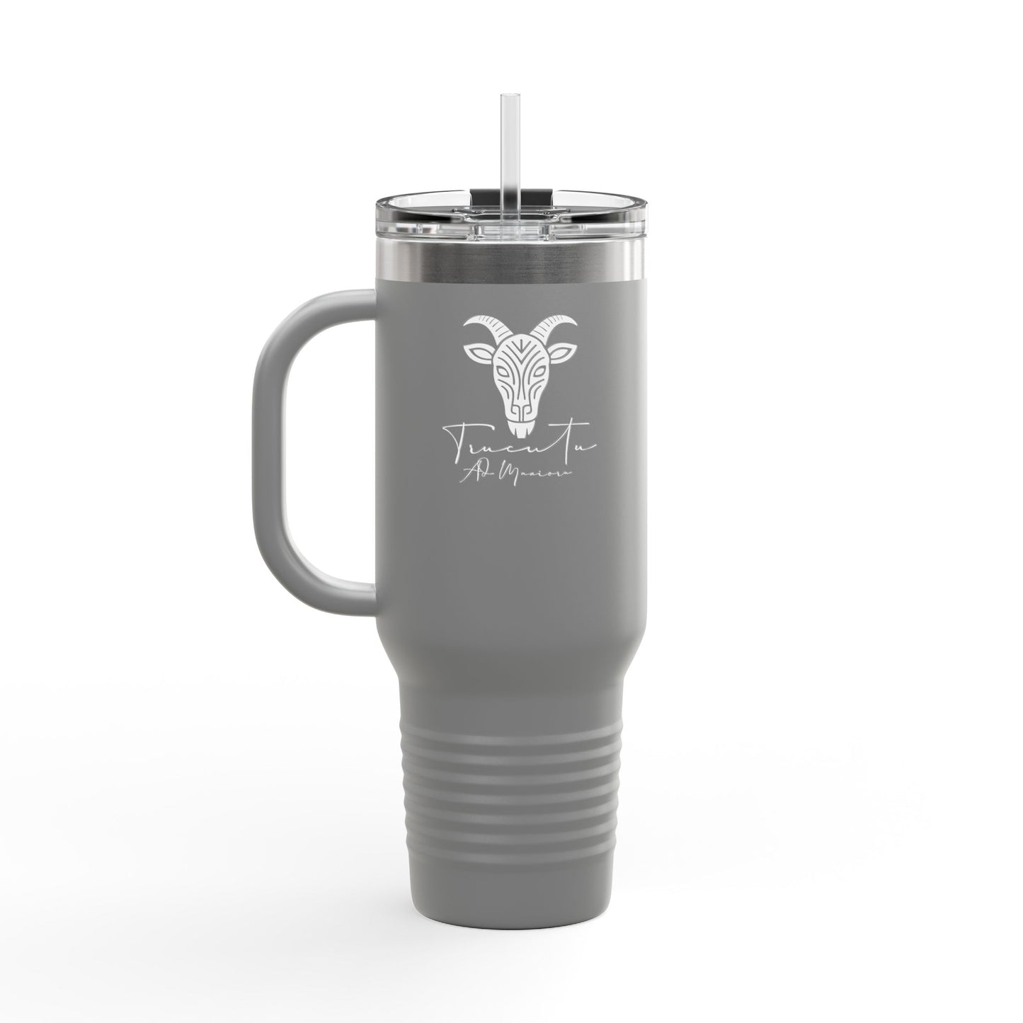 Travel Mug 40oz – Insulated Stainless Steel Tumbler with Leak-Proof Lid & Ergonomic Handle