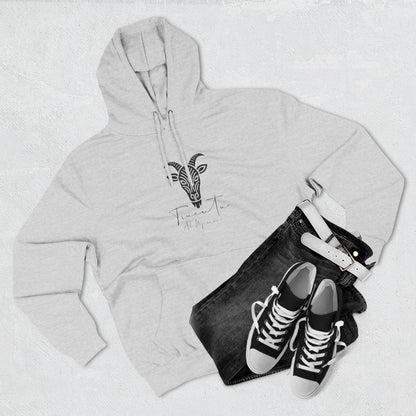 Felpa con Grafica Capra TRUCUTU – Calda in Pile, Design Animale Iconico, Regalo Perfetto per Amanti della Natura, Stile Ribelle ed Eco-Friendly