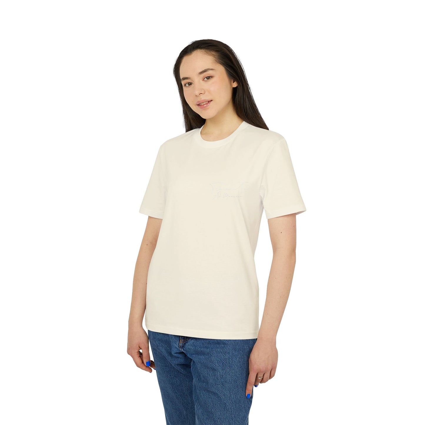 TRUCUTU Unisex T-Shirt – Casual Cotton Logo Shirt with Back Print & Front Signature | Everyday Streetwear Tee