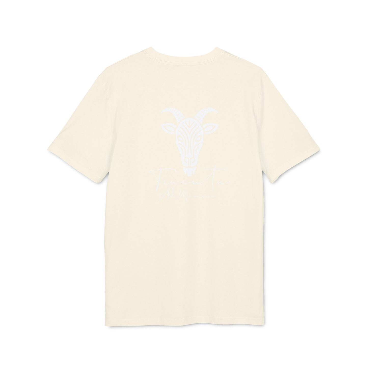 TRUCUTU Unisex T-Shirt – Casual Cotton Logo Shirt with Back Print & Front Signature | Everyday Streetwear Tee