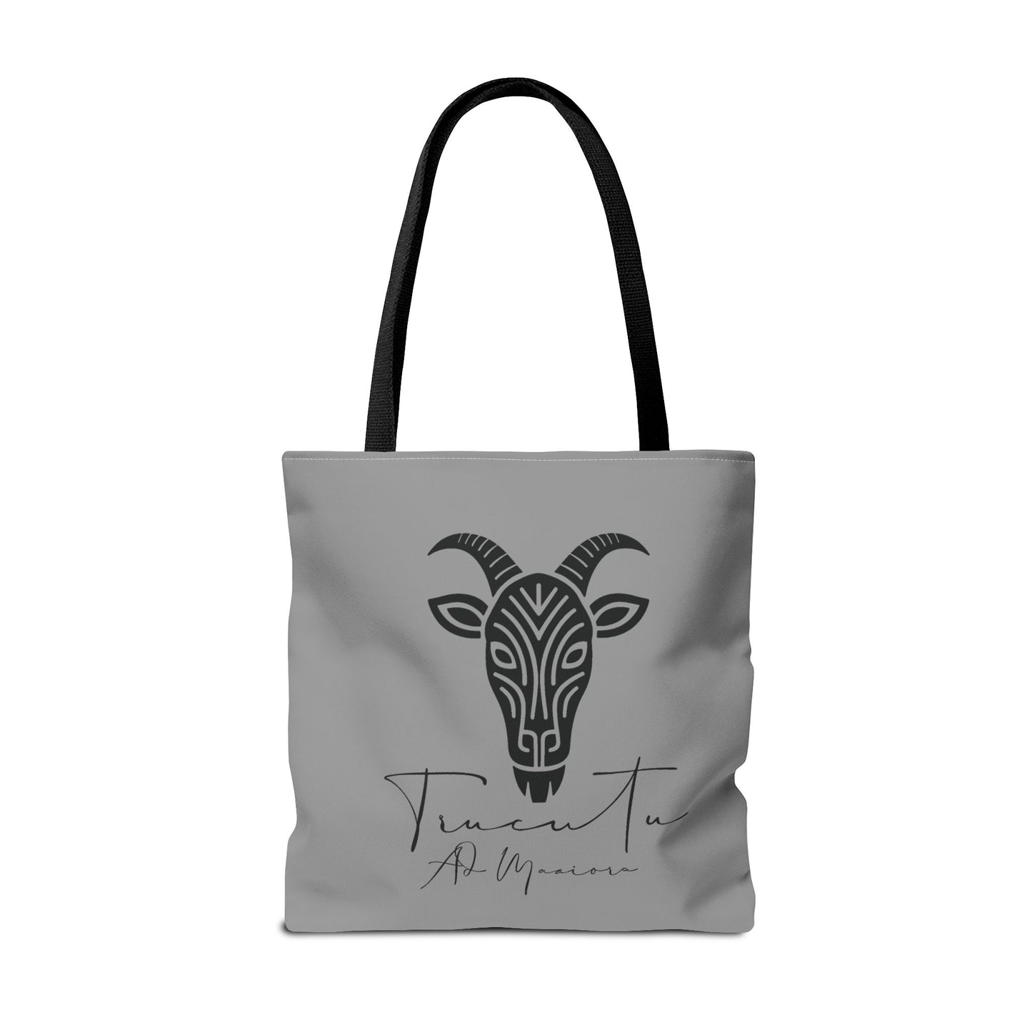 Borsa Tote TRUCUTU con Capra Tribale – Shopper Ecologica, Stile Boho Chic, Idea Regalo per Amanti degli Animali