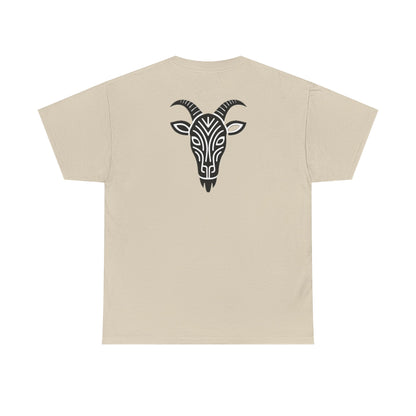TRUCUTU Bohemian Graphic T-Shirt – Unisex Cotton Shirt | Trendy Animal Logo Print | Festival Wear | Gift for Nature Lovers & Summer Fashion