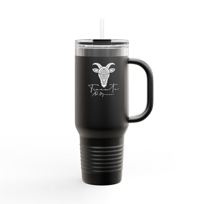 Travel Mug 40oz – Insulated Stainless Steel Tumbler with Leak-Proof Lid & Ergonomic Handle