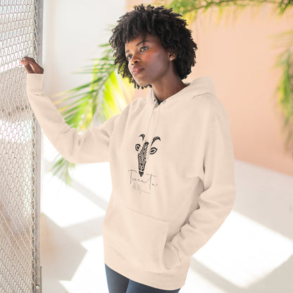 Felpa con Grafica Capra TRUCUTU – Calda in Pile, Design Animale Iconico, Regalo Perfetto per Amanti della Natura, Stile Ribelle ed Eco-Friendly
