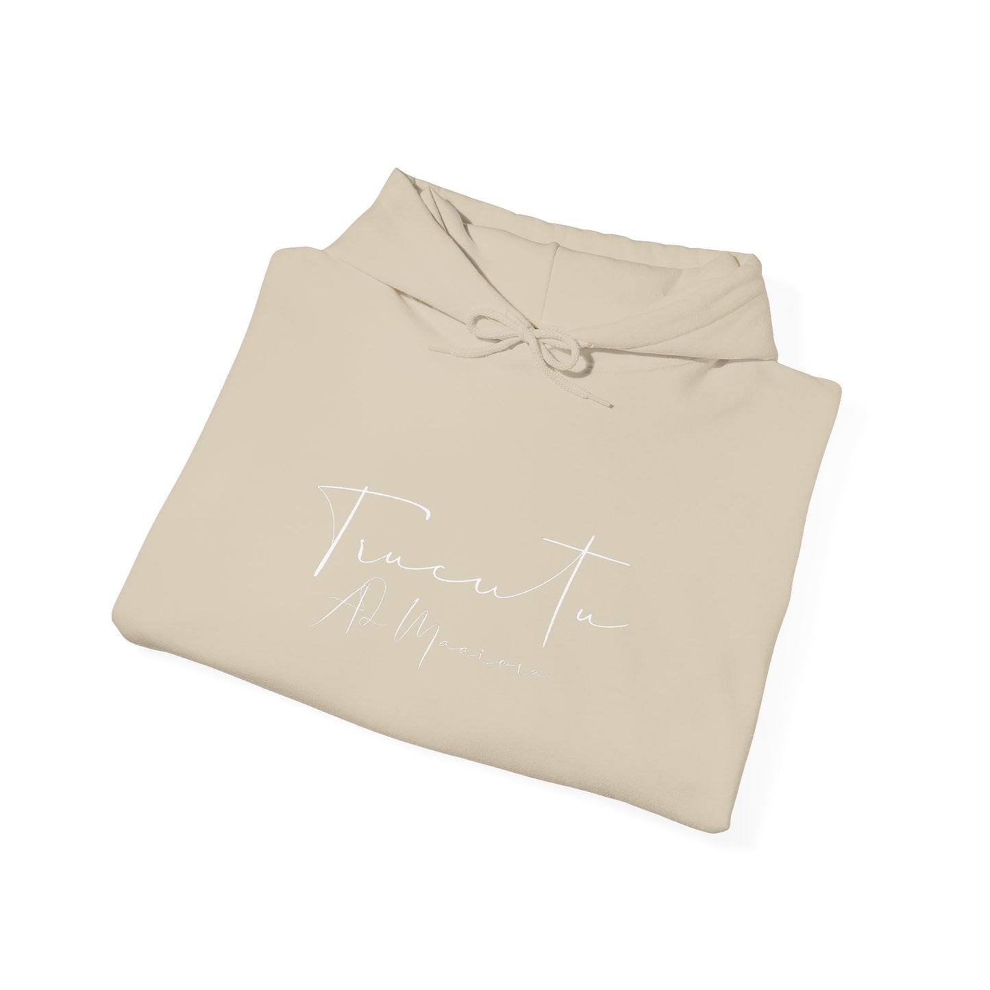 TRUCUTU Logo Hoodie – Unisex Pullover with Goat Emblem | Casual Streetwear | Gift for Animal & Nature Lover