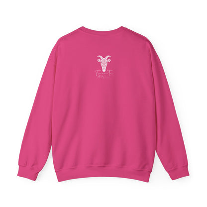 Felpa Unisex TRUCUTU con Simbolo della Capra – Stile Boho Festival | Regalo per Amanti della Natura | Morbida e Comoda