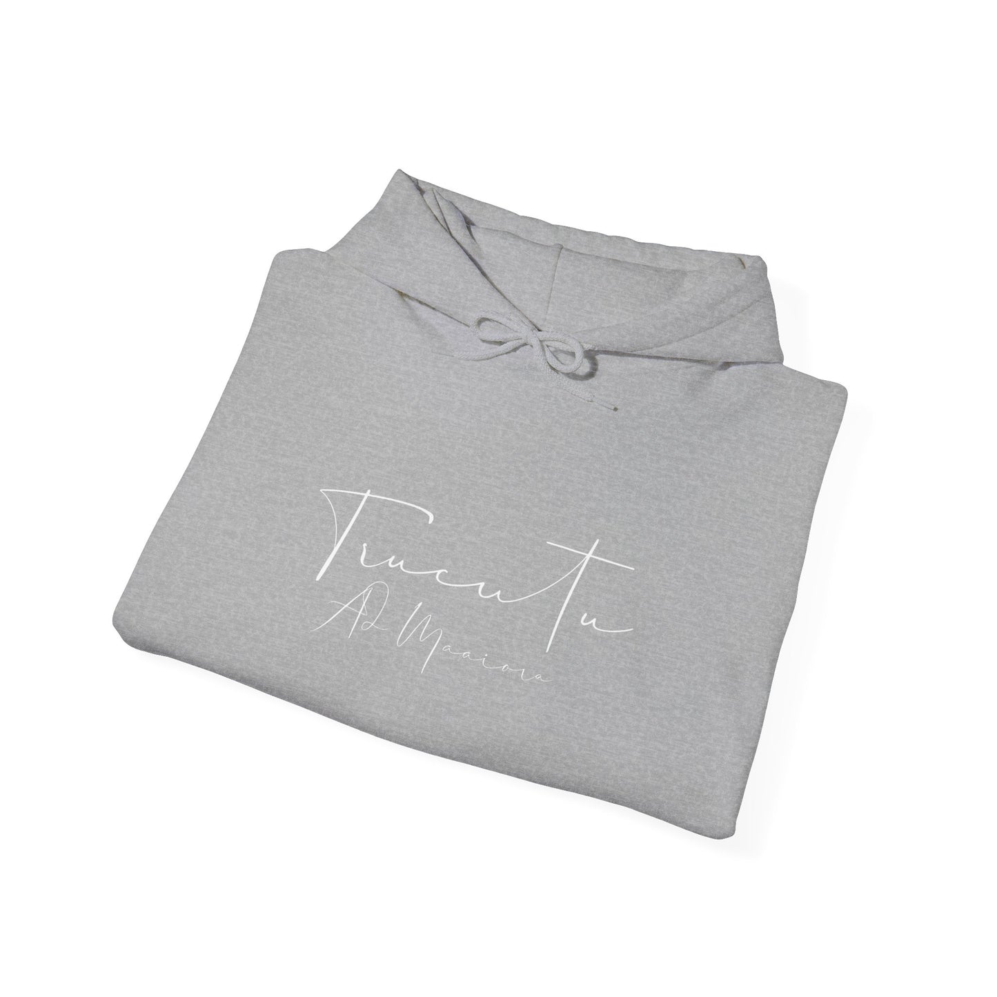 TRUCUTU Logo Hoodie – Unisex Pullover with Goat Emblem | Casual Streetwear | Gift for Animal & Nature Lover
