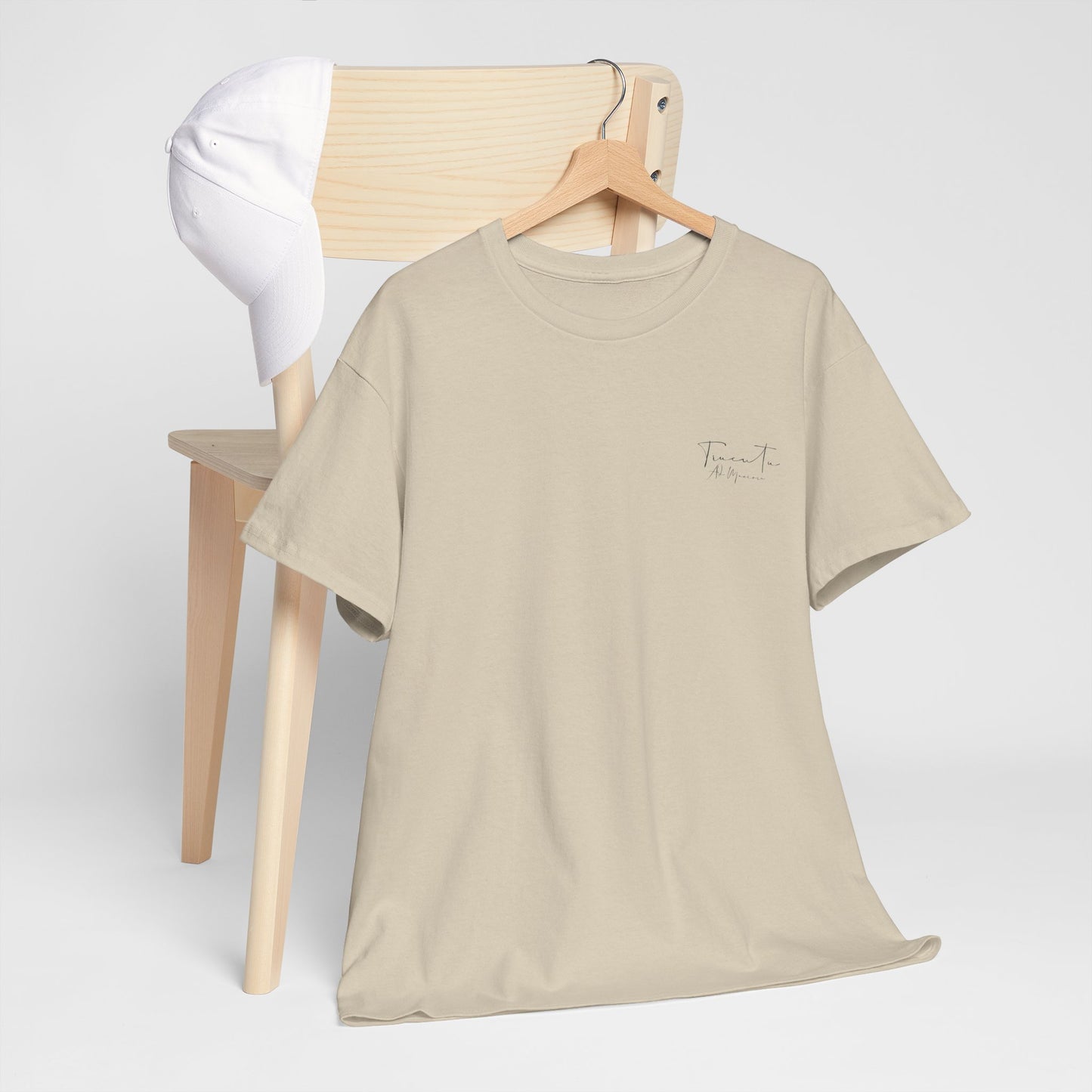 TRUCUTU Bohemian Graphic T-Shirt – Unisex Cotton Shirt | Trendy Animal Logo Print | Festival Wear | Gift for Nature Lovers & Summer Fashion