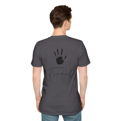 PRIMAL T-Shirt Uomo – Spirito Libero, Stile Essenziale