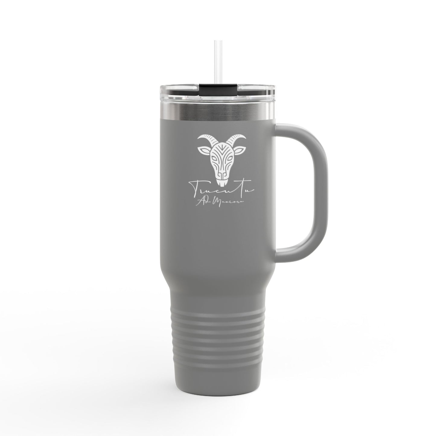 Travel Mug 40oz – Insulated Stainless Steel Tumbler with Leak-Proof Lid & Ergonomic Handle