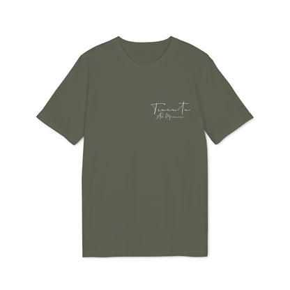 TRUCUTU Unisex T-Shirt – Casual Cotton Logo Shirt with Back Print & Front Signature | Everyday Streetwear Tee
