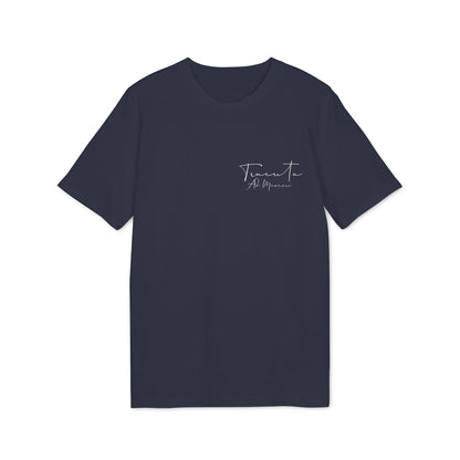 TRUCUTU Unisex T-Shirt – Casual Cotton Logo Shirt with Back Print & Front Signature | Everyday Streetwear Tee