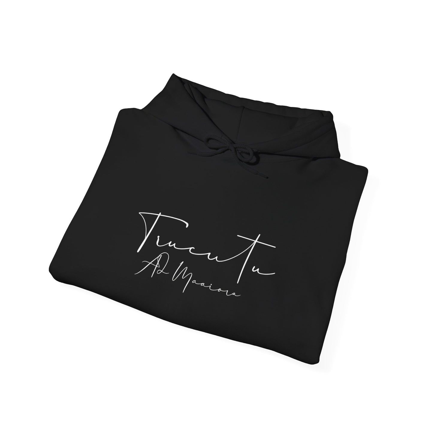 TRUCUTU Logo Hoodie – Unisex Pullover with Goat Emblem | Casual Streetwear | Gift for Animal & Nature Lover