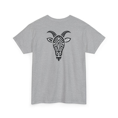 TRUCUTU Bohemian Graphic T-Shirt – Unisex Cotton Shirt | Trendy Animal Logo Print | Festival Wear | Gift for Nature Lovers & Summer Fashion
