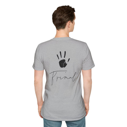 PRIMAL T-Shirt Uomo – Spirito Libero, Stile Essenziale